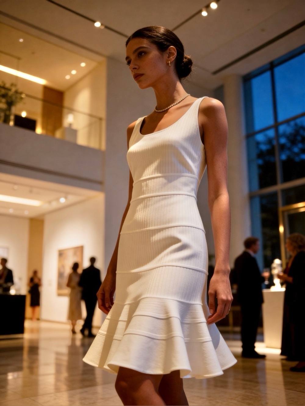 Woman’s Akris Punto cream dress size 6